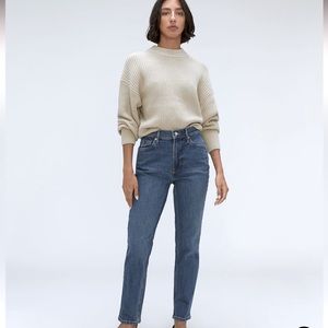 EVERLANE the Original Cheeky Ankle High-Rise Jeans 24